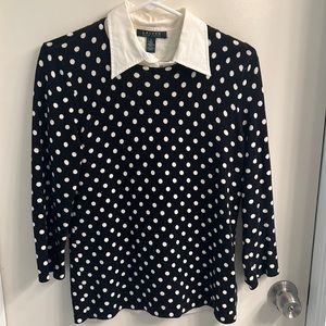 Polka dot Ralph Lauren sweater